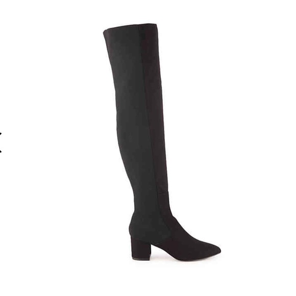 Steve Madden Shoes - Steve MaddenSadie Over the knee black suede boots